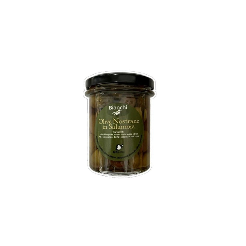 Olives biologiques en saumure