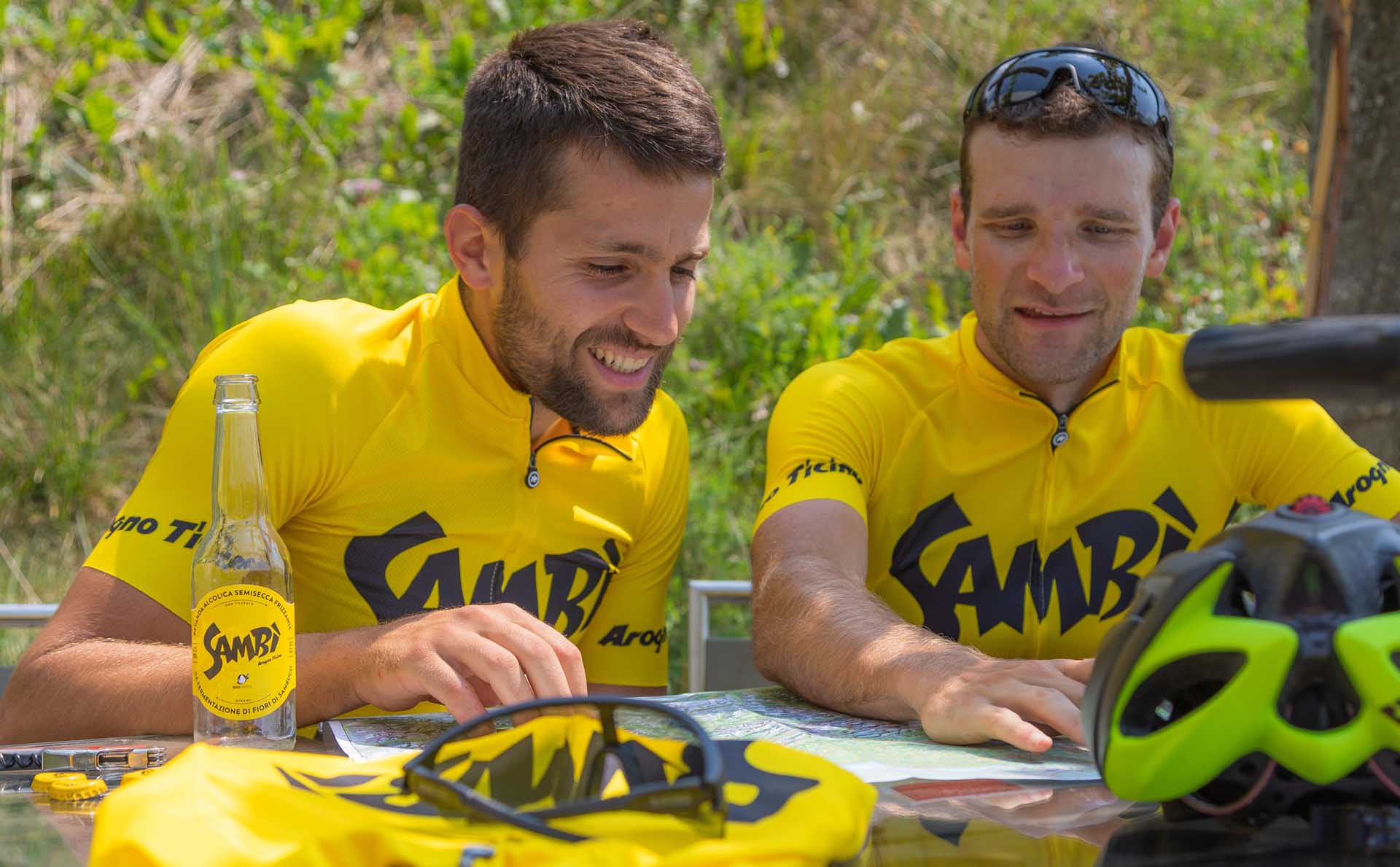 maglietta gialla mezze maniche GT Summer Sambì SS Jersey.