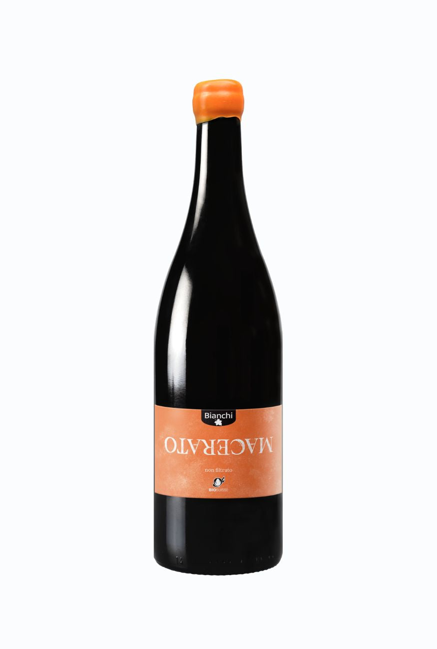 Macerato (Orange Wine), vino bianco biologico con IGT Svizzera Italiana, 2025