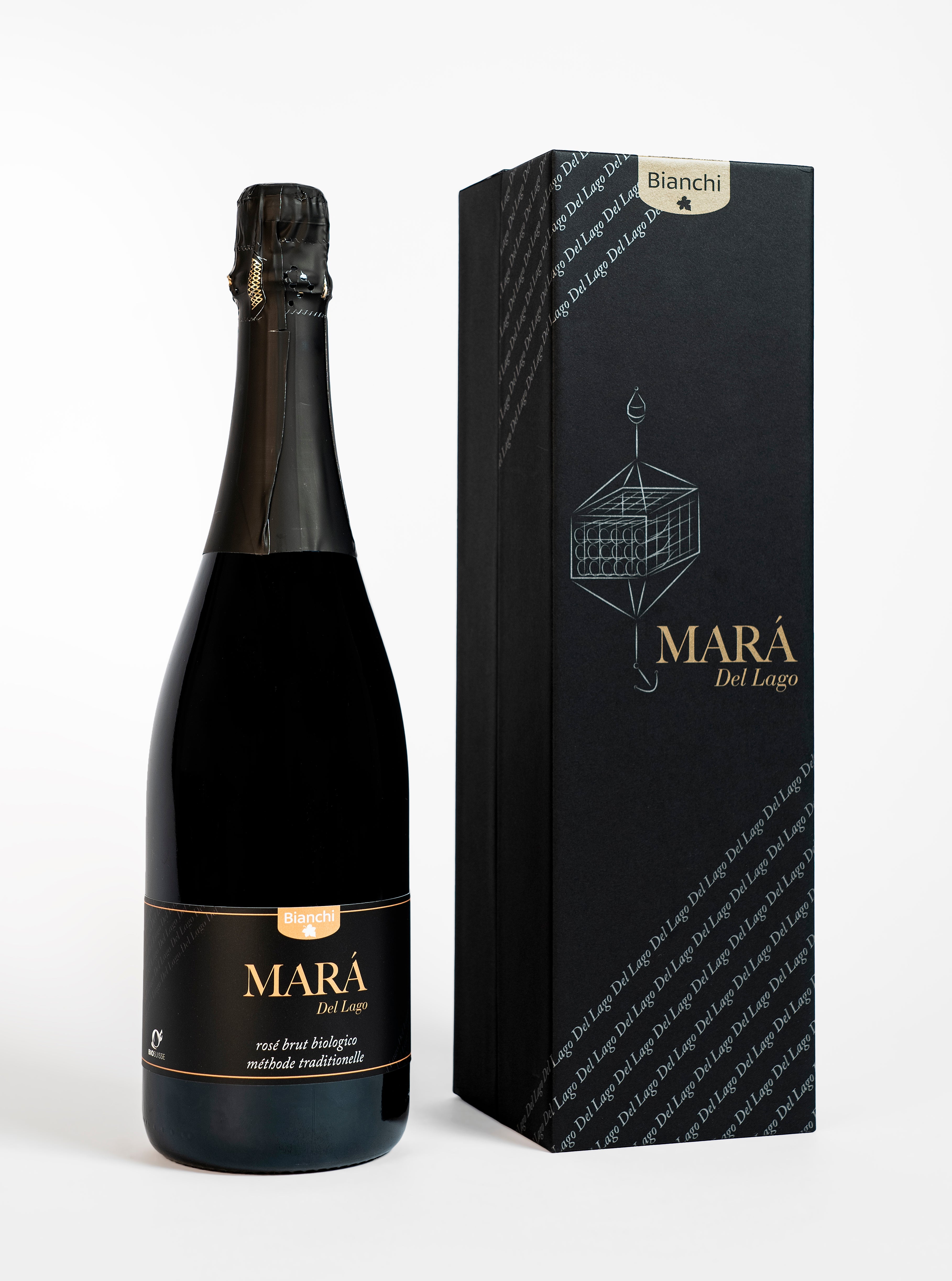 Marà del Lago, Organic Rosé Brut Sparkling Wine (IGT), Classic Method ...