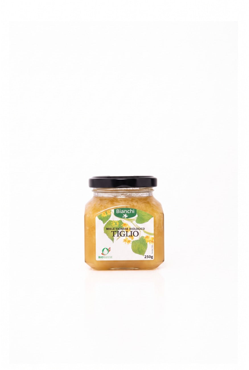 Miele di Tiglio cristallizzato biologico 250 gr – Azienda Agricola Bianchi