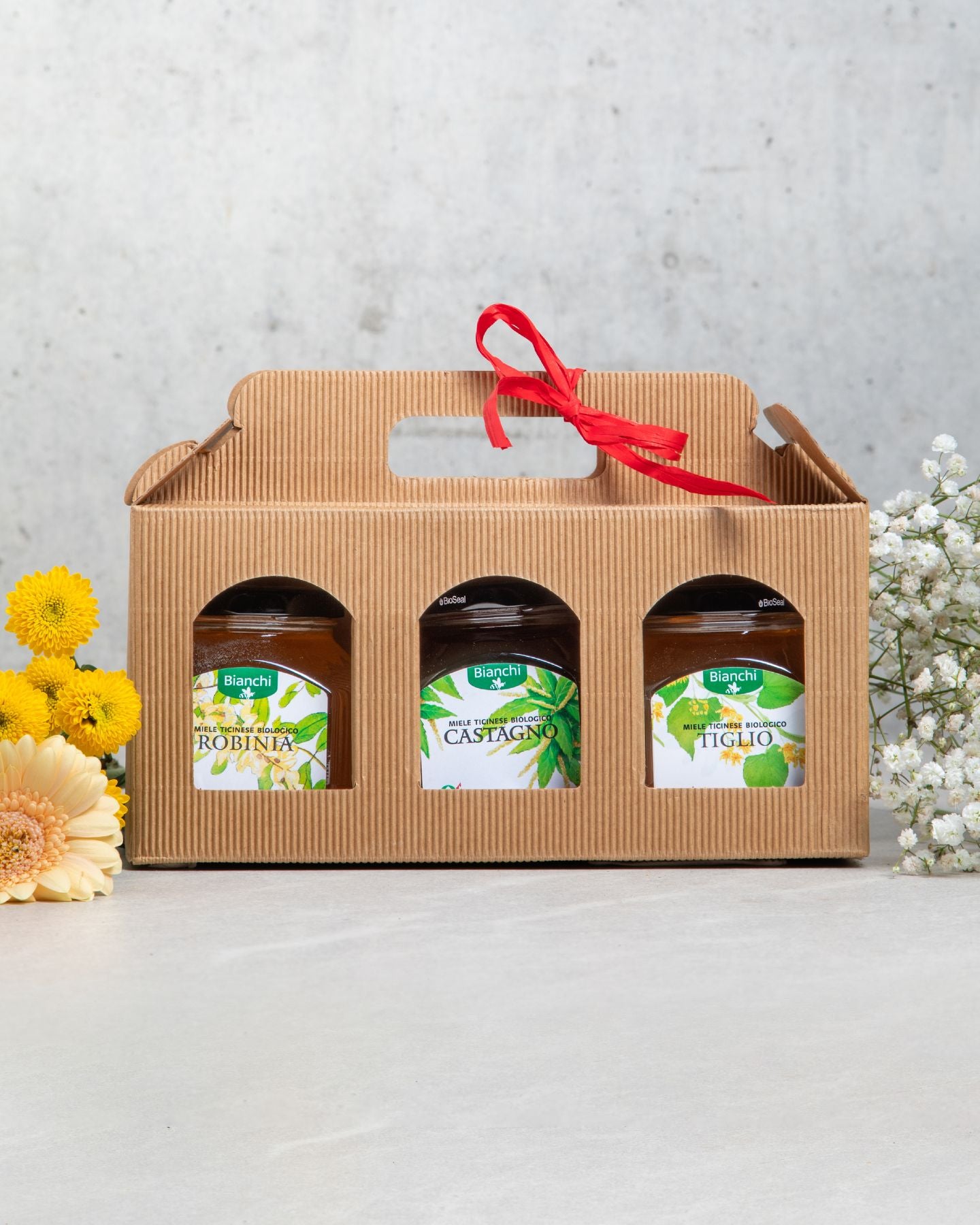 Tris Mieli 410 grammi (Castagno,Robinia,Tiglio)